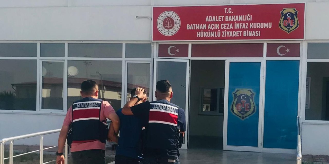 Siirt'te aranan hükümlü yakalandı