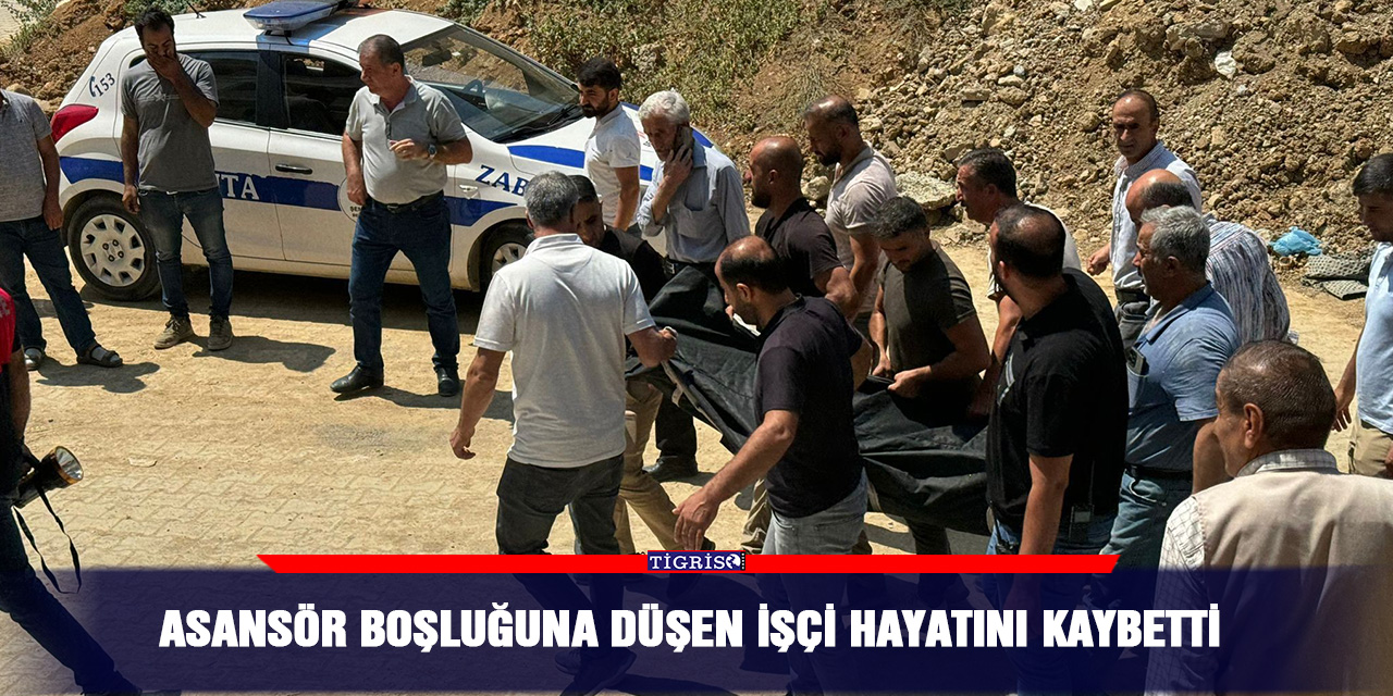 Asansör boşluğuna düşen işçi hayatını kaybetti