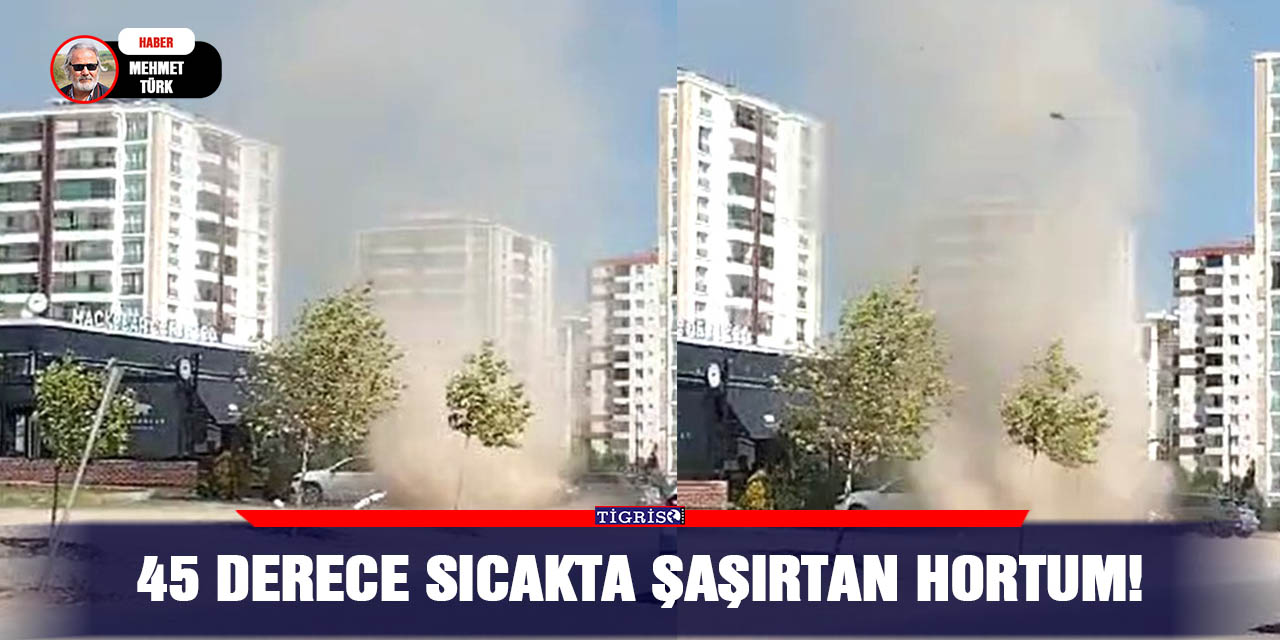 VİDEO - 45 derece sıcakta şaşırtan hortum!