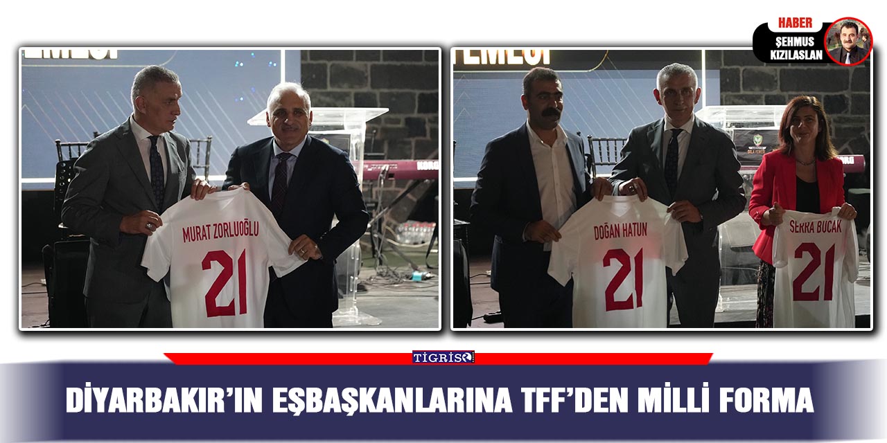 Diyarbakır’ın eşbaşkanlarına TFF’den milli forma