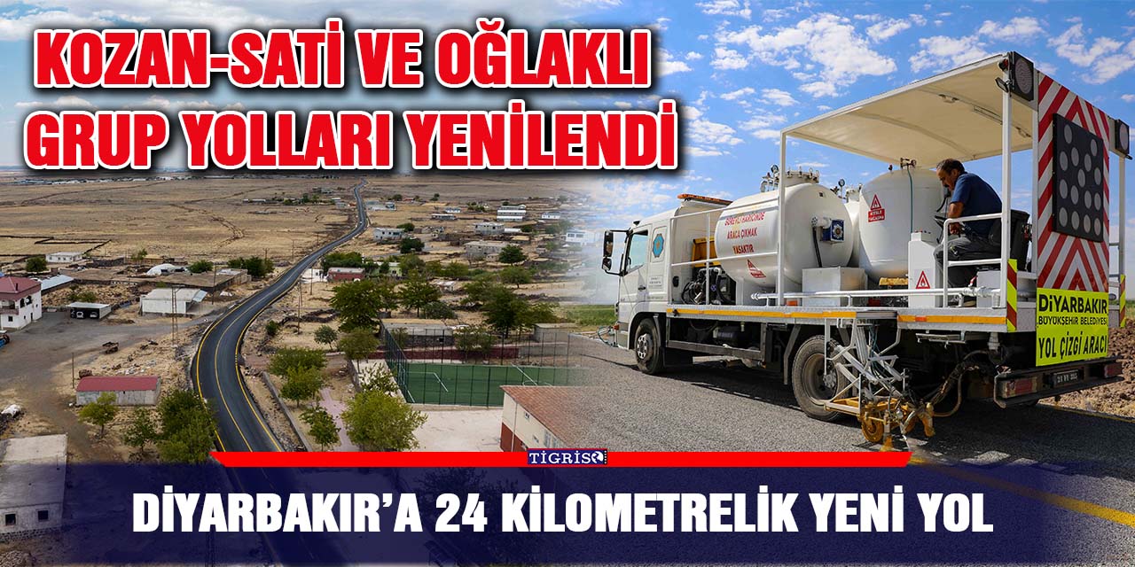 Diyarbakır’a 24 kilometrelik yeni yol