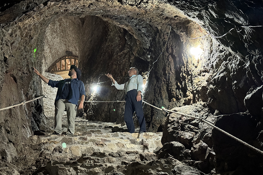 Elazığ'da 2 bin 800 yıllık su sarnıcı turizme kazandırıldı