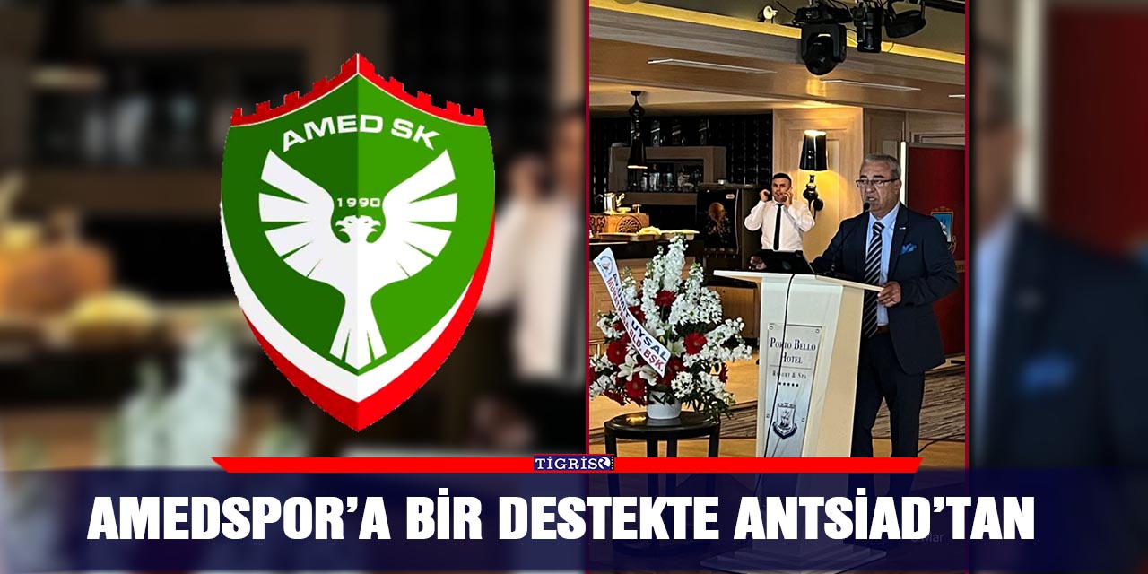 Amedspor’a bir destekte ANTSİAD'tan