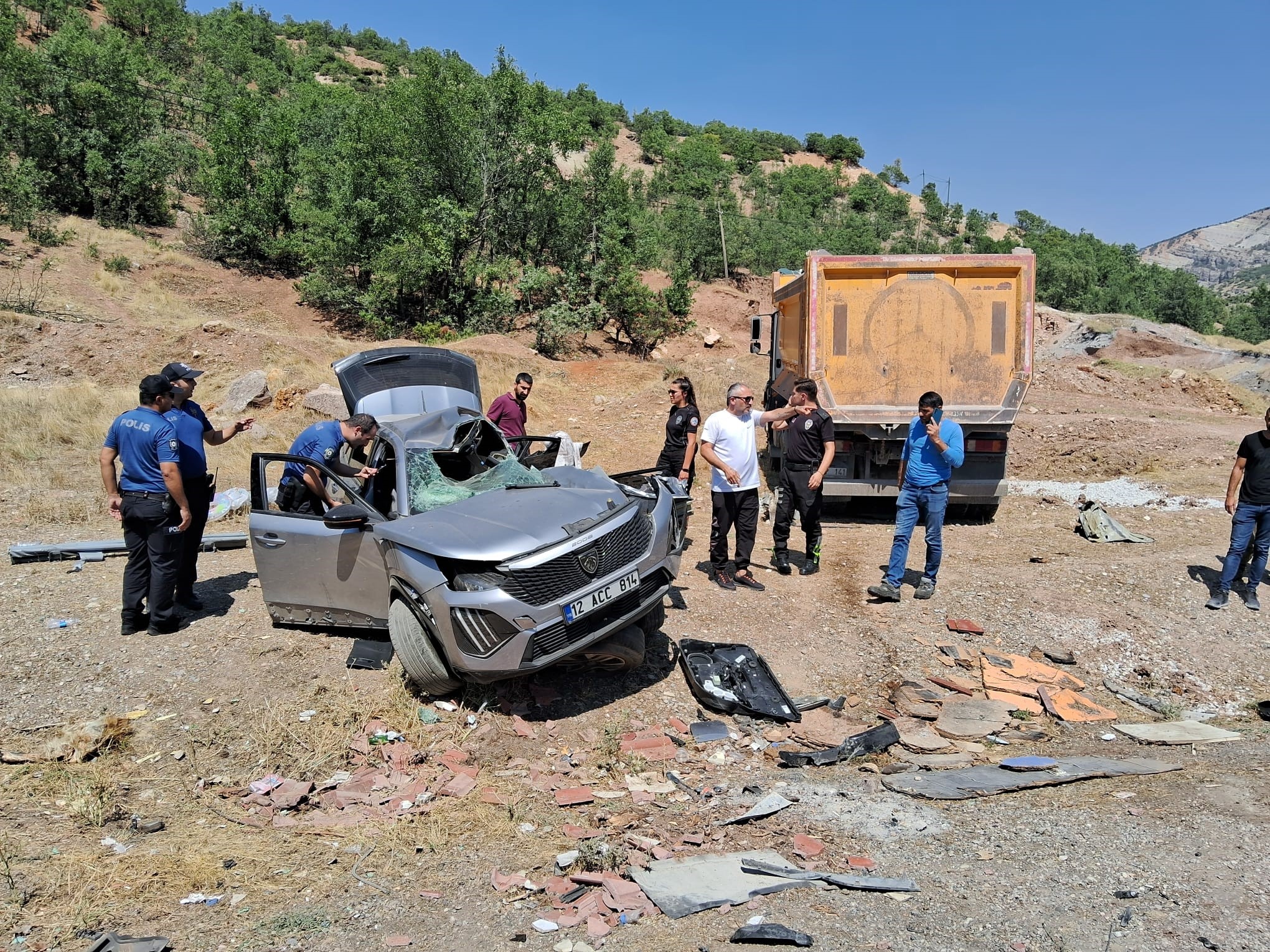 Tunceli’de kaza: 2 ölü