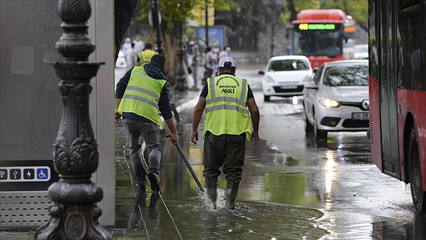 Ankara'da sağanak etkili oldu