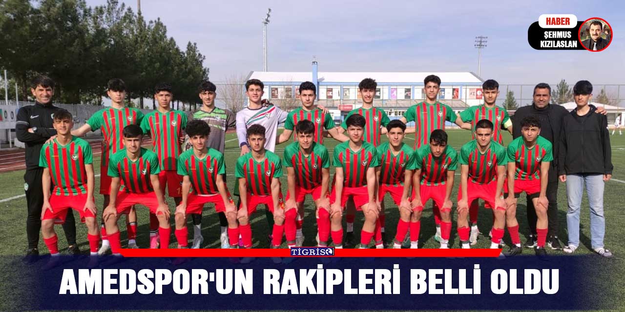 Amedspor'un rakipleri belli oldu