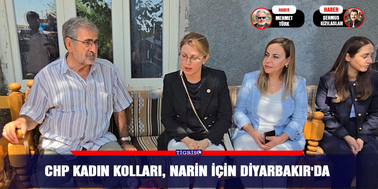 VİDEO - CHP kadın kolları, Narin için Diyarbakır'da