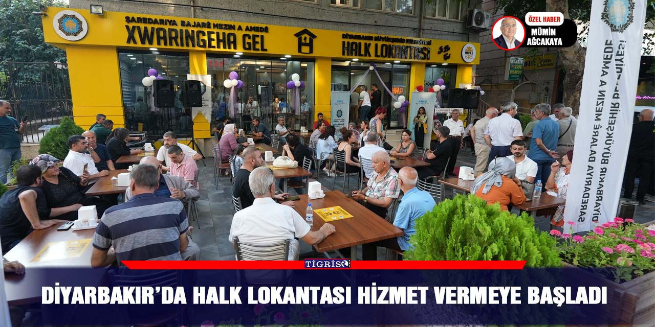 VİDEO - Diyarbakır’da Halk Lokantası hizmet vermeye başladı