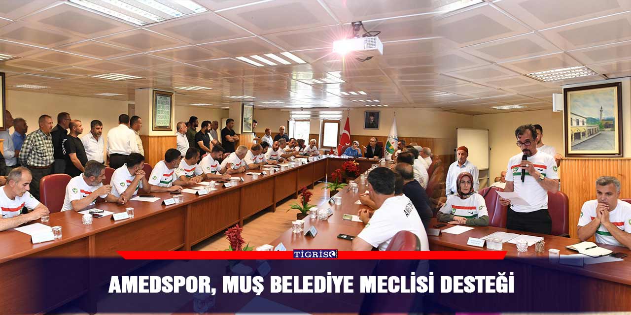 Amedspor, Muş belediye meclisi desteği