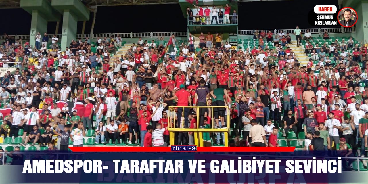 VİDEO - Amedspor- taraftar ve galibiyet sevinci