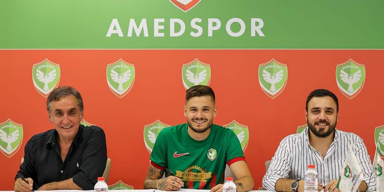 Amedspor Kürtçe "Ez Hatim" başlığıyla transferi duyurdu