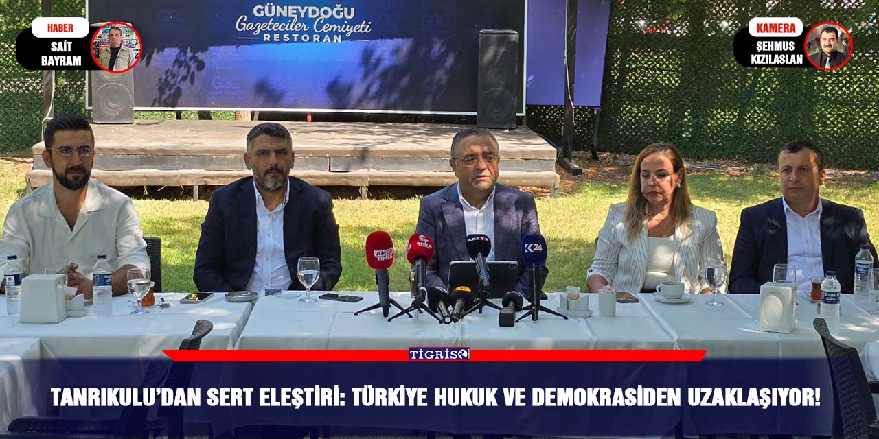 VİDEO - Tanrıkulu’dan sert eleştiri: Türkiye hukuk ve demokrasiden uzaklaşıyor!