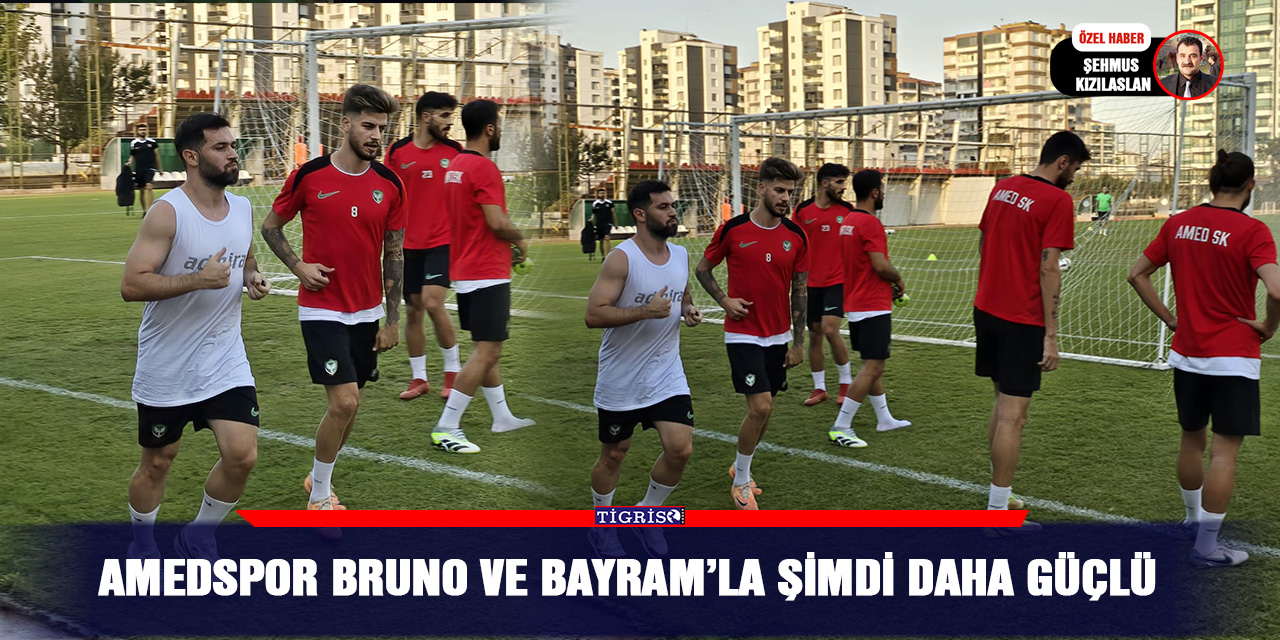 Amedspor Bruno ve Bayram’la şimdi daha güçlü