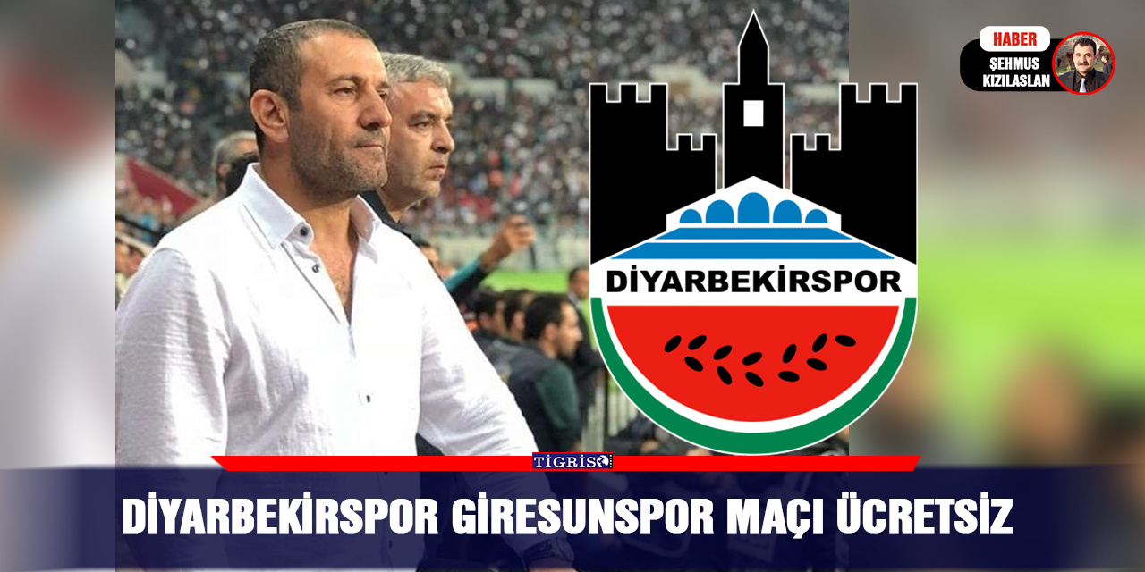 Diyarbekirspor Giresunspor maçı ücretsiz