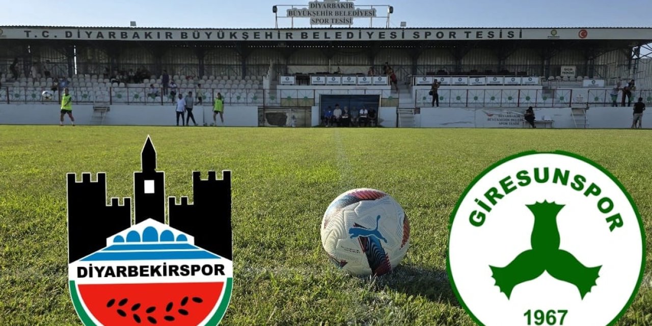 Diyarbekirspor'un Giresunspor maçının ilk 11 kadrosu belli oldu