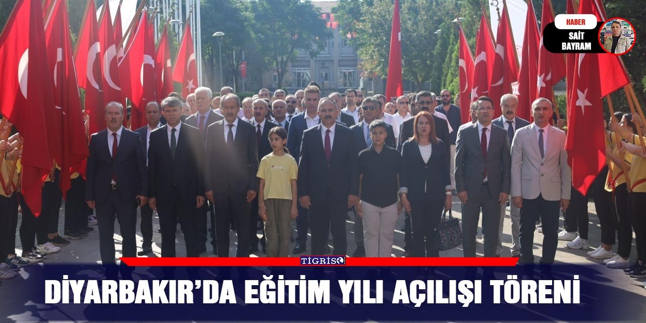 Diyarbakır’da eğitim yılı açılışı töreni