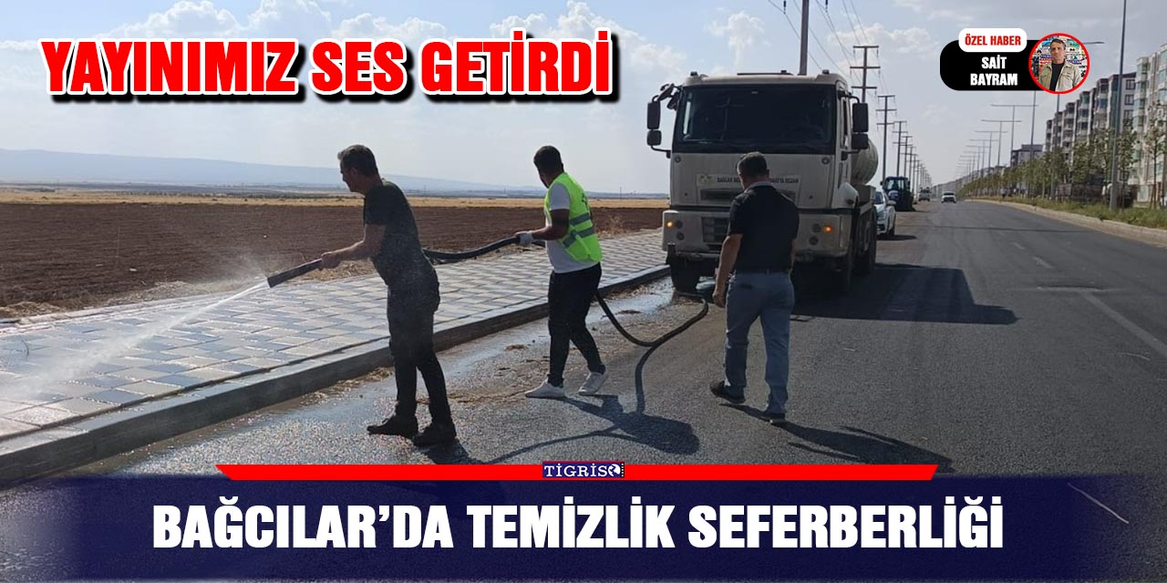 Bağcılar’da temizlik seferberliği