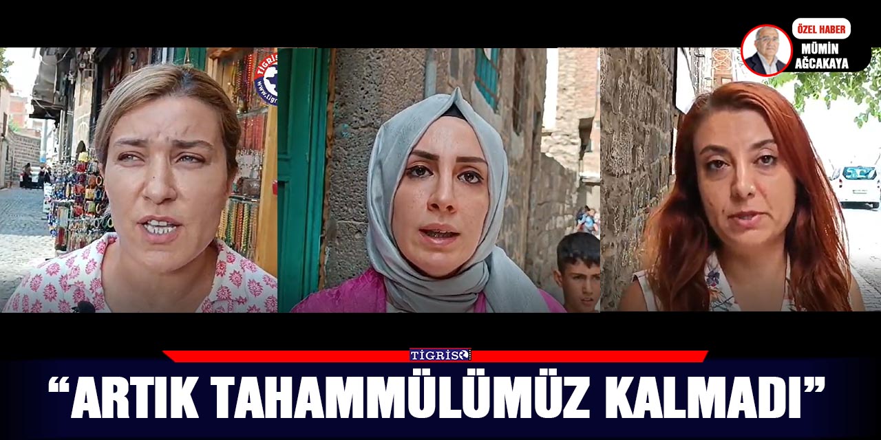 VİDEO - “Artık tahammülümüz kalmadı”