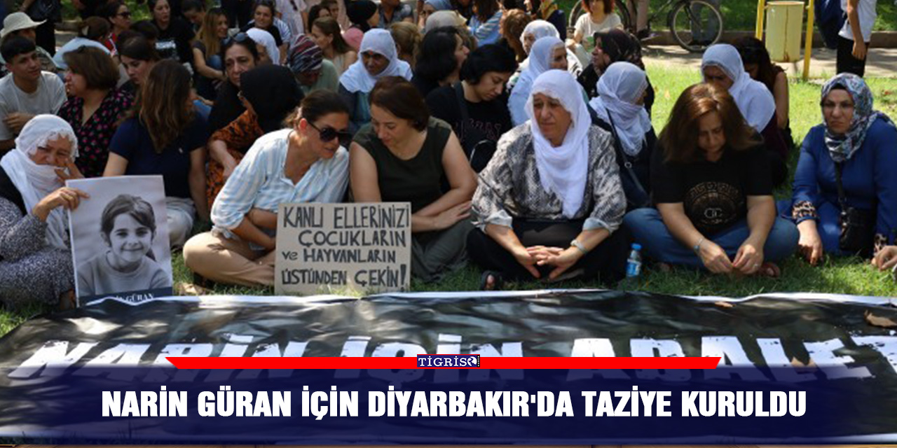 Narin Güran için Diyarbakır'da taziye kuruldu