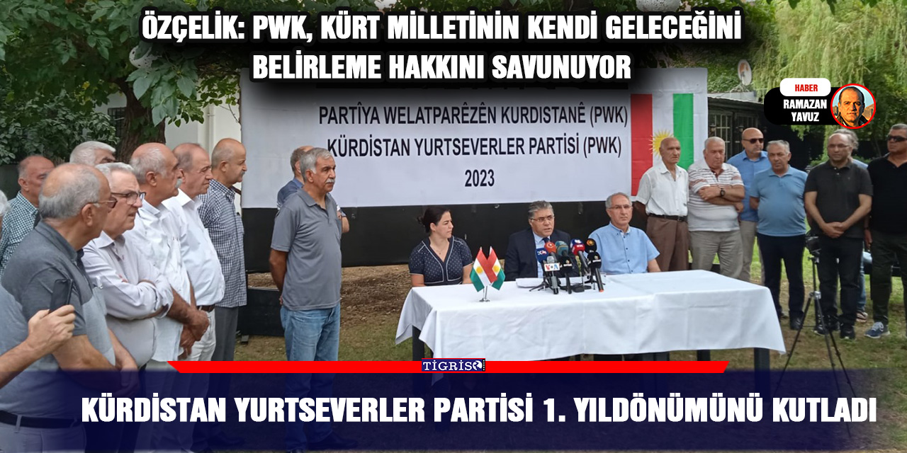 Kürdistan Yurtseverler Partisi 1. Yıldönümünü kutladı