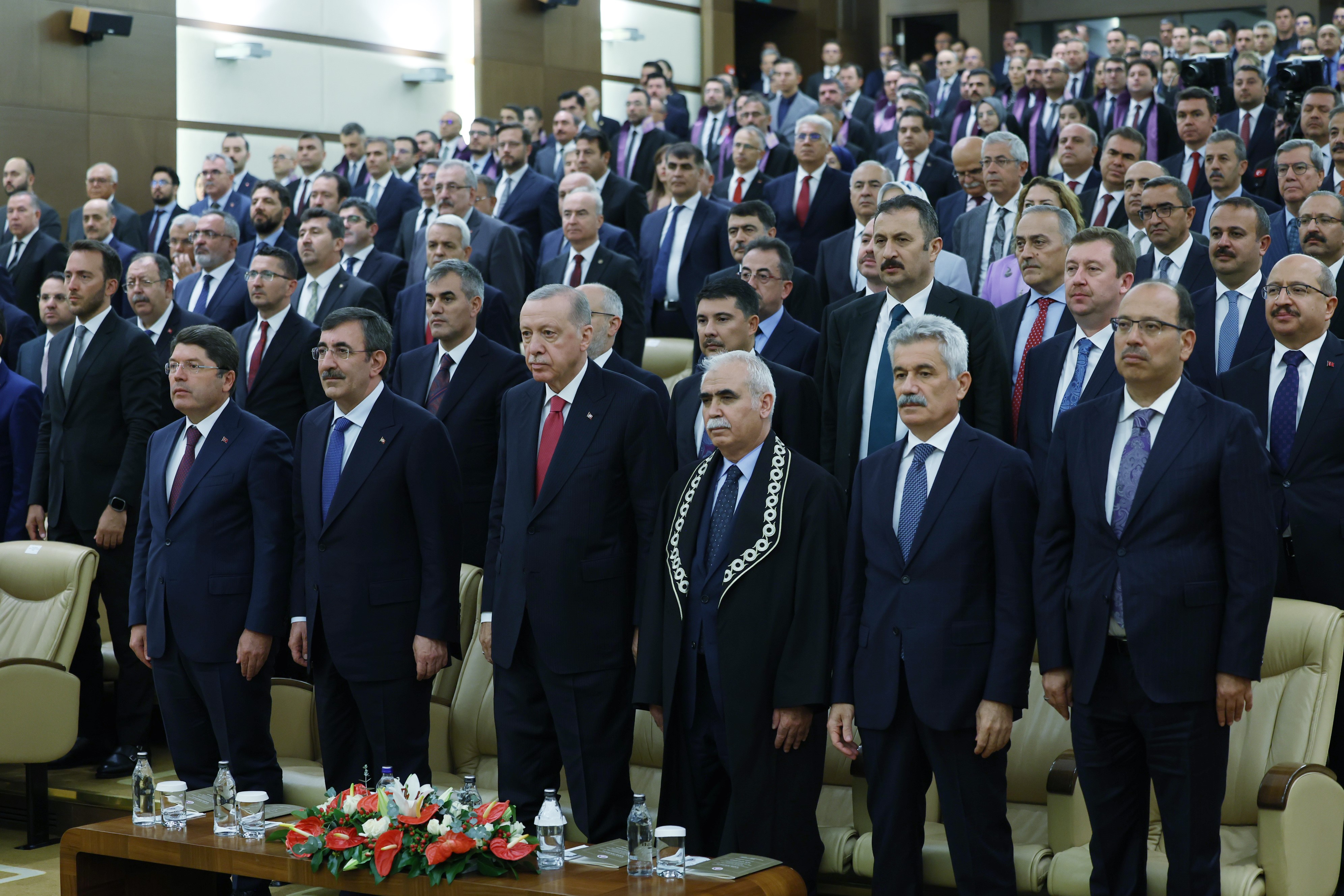 Erdoğan, AYM'deki yemin törenine katıldı