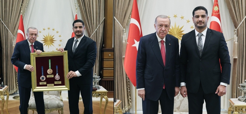 Erdoğan, Taha Akgül'ü kabul etti