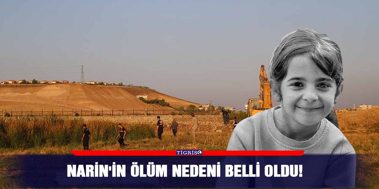 Narin'in ölüm nedeni belli oldu!