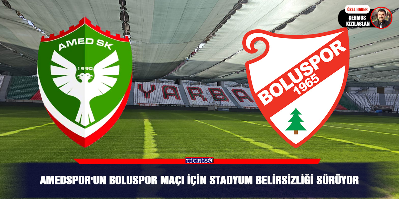 VİDEO - Amedspor'un boluspor maçı için stadyum belirsizliği sürüyor