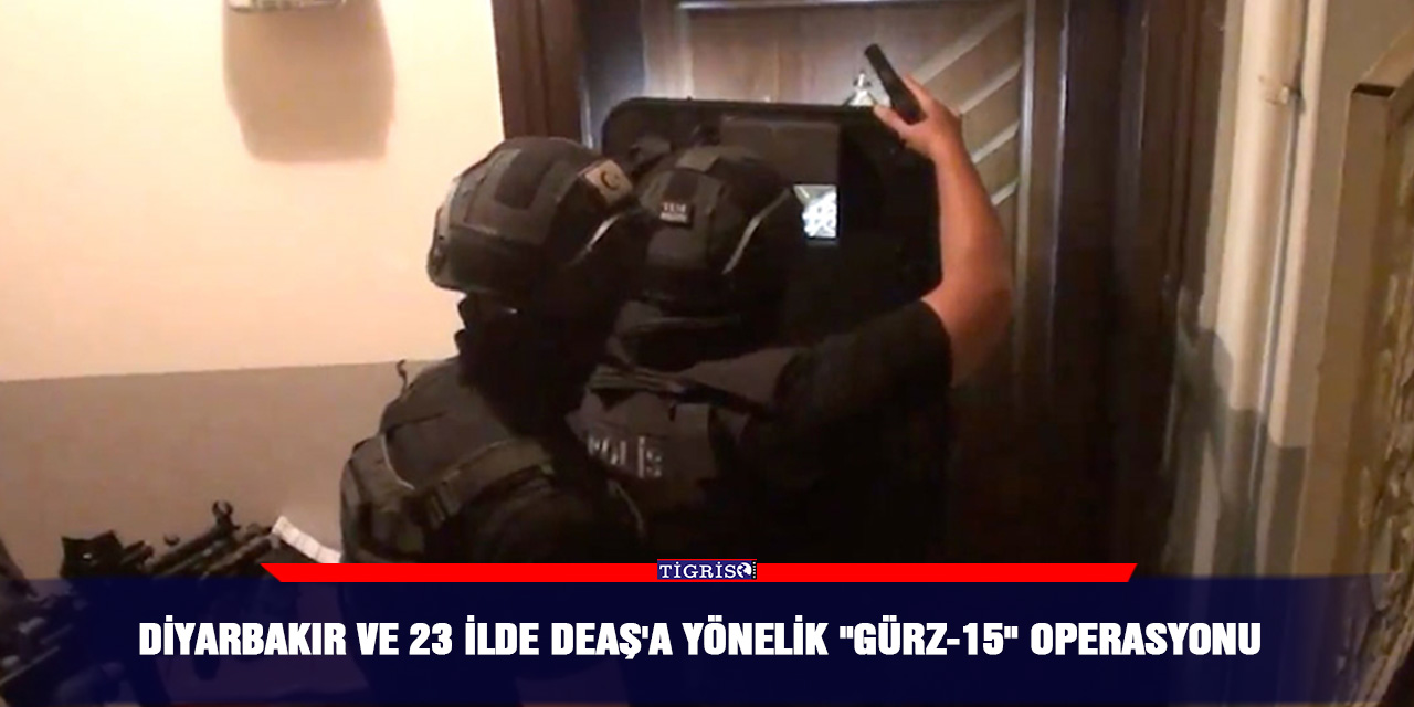 VİDEO - Diyarbakır ve 23 ilde DEAŞ'a yönelik operasyon