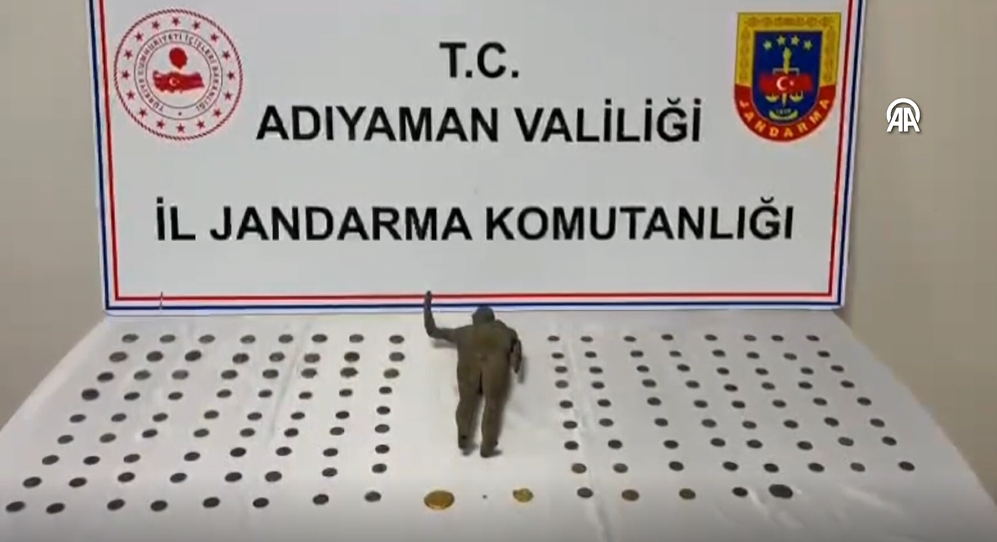 Adıyaman'da  tarihi eser kaçakçılarına operasyon