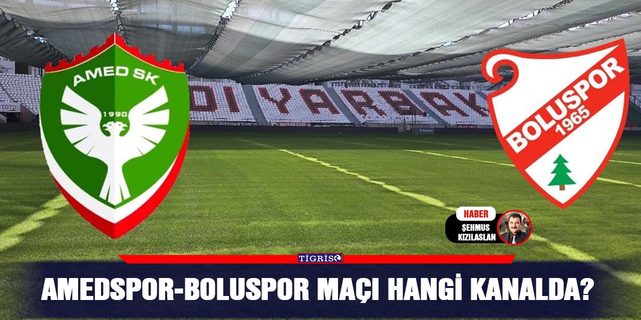 Amedspor-Boluspor maçı hangi kanalda?