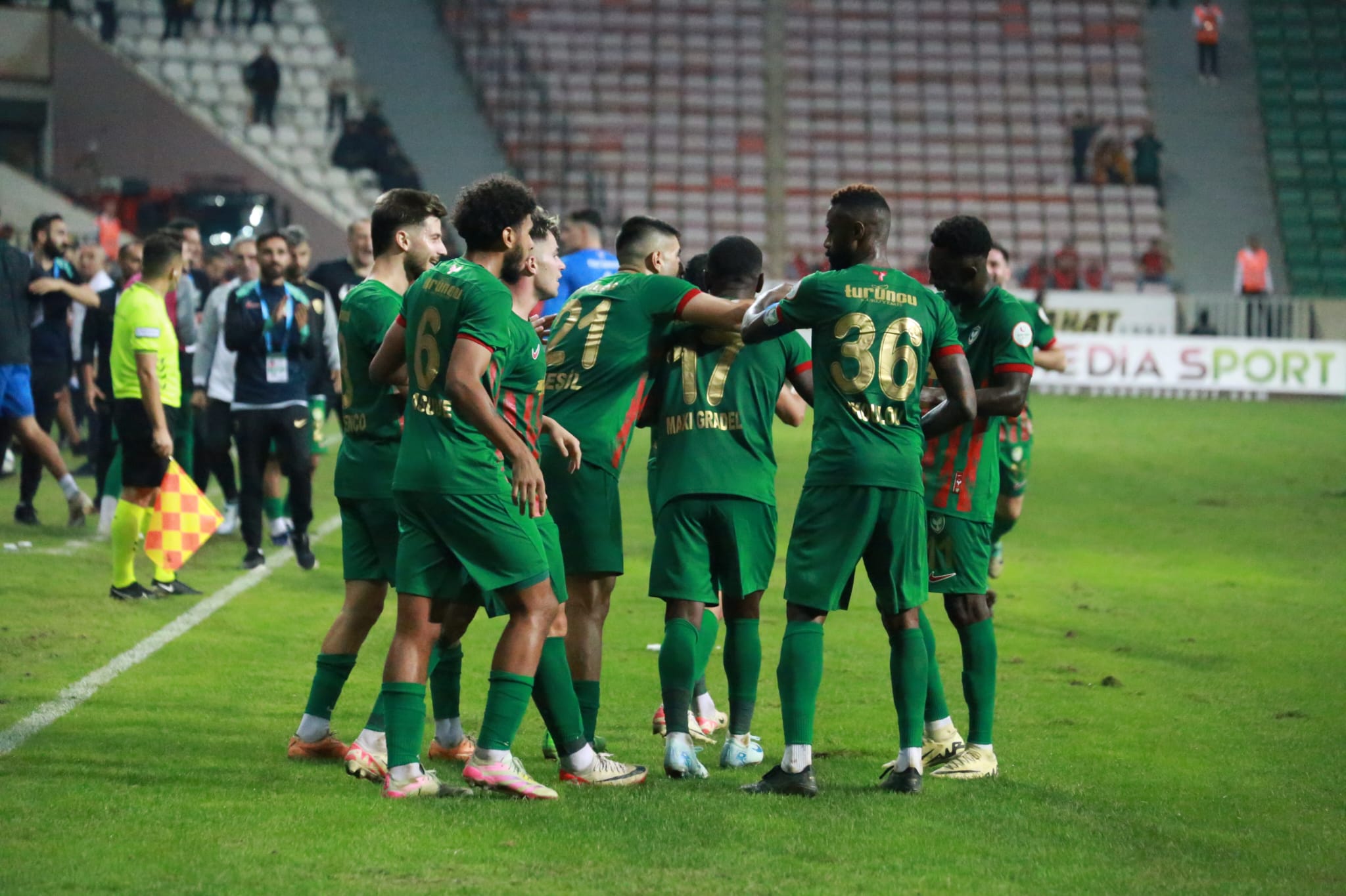 (CANLI) Gool! Amedspor-Boluspor: 1-0