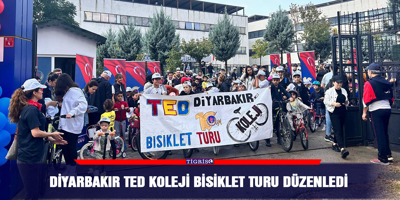 Diyarbakır TED Koleji Bisiklet Turu Düzenledi