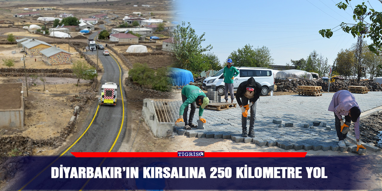 Diyarbakır’ın kırsalına 250 kilometre yol