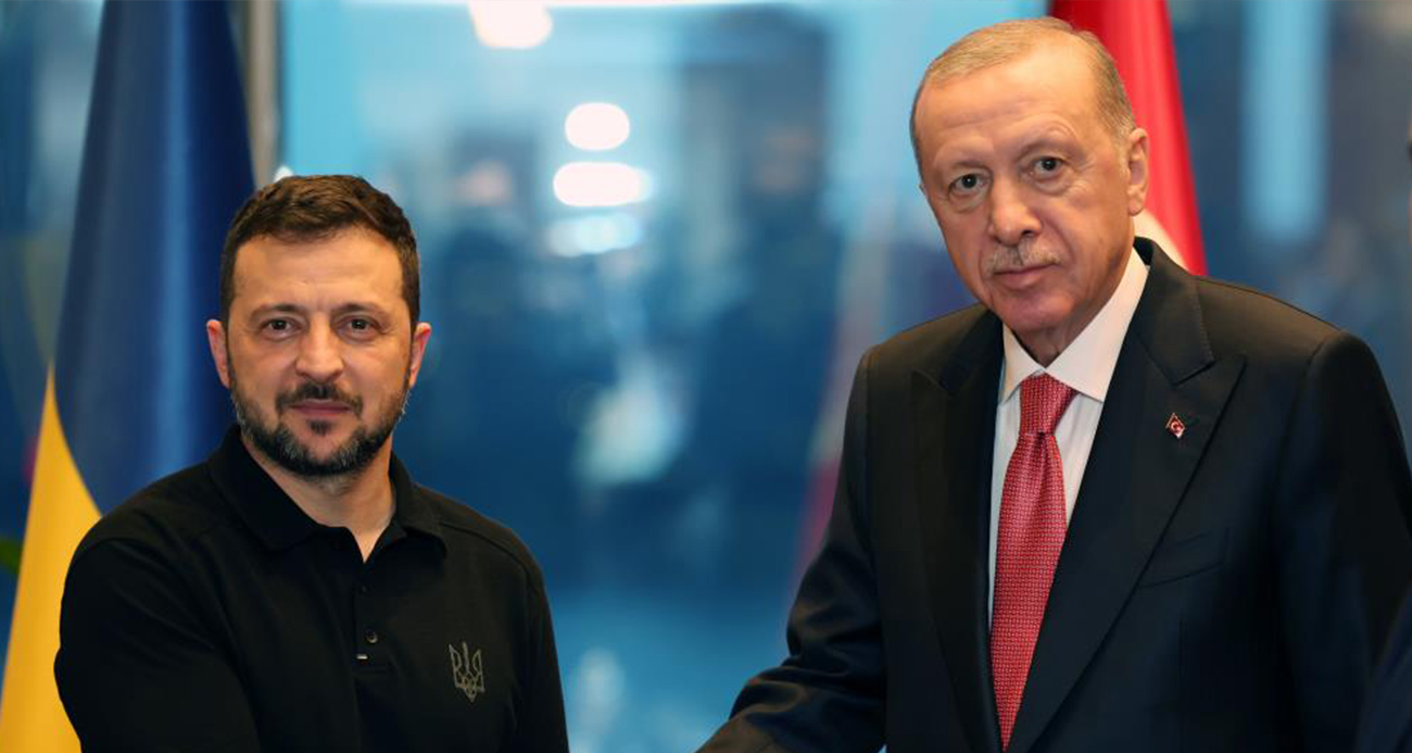 Erdoğan, Zelenskiy ile görüştü