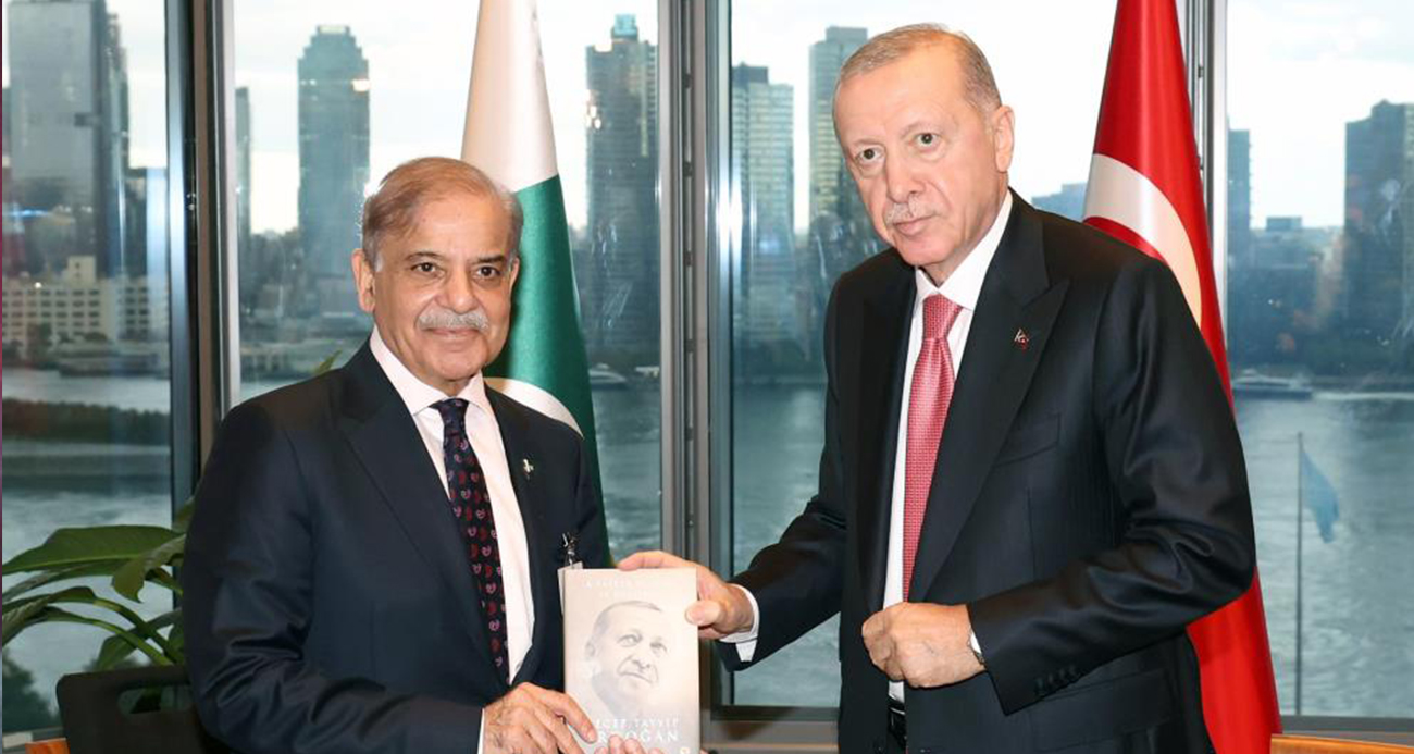 Erdoğan, Pakistan Başbakanı Şerif’i kabul etti