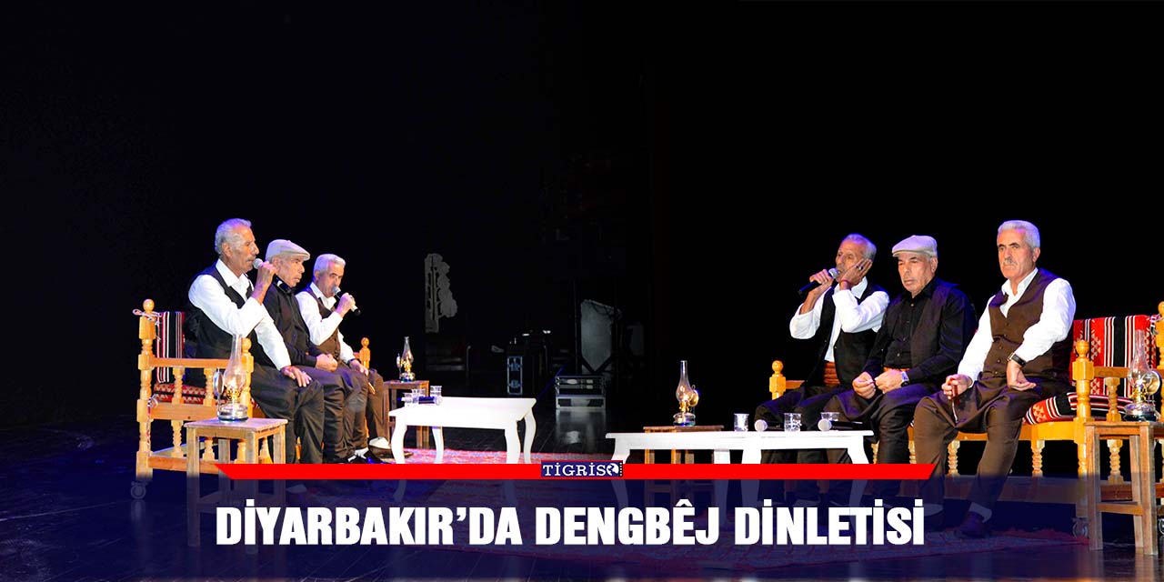 Diyarbakır’da Dengbêj dinletisi