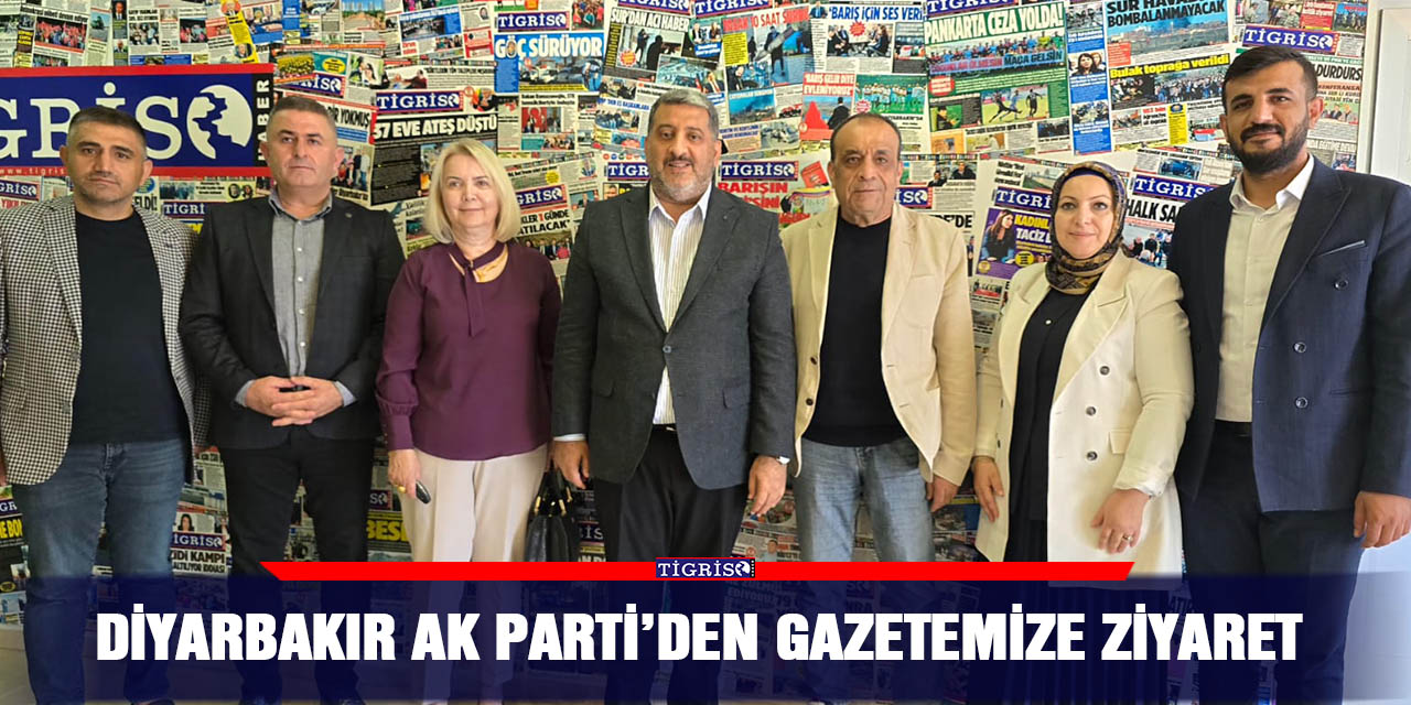 Diyarbakır AK Parti’den gazetemize ziyaret