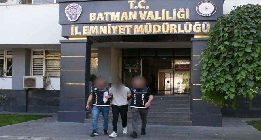 Batman'da suç makinesi yakalandı