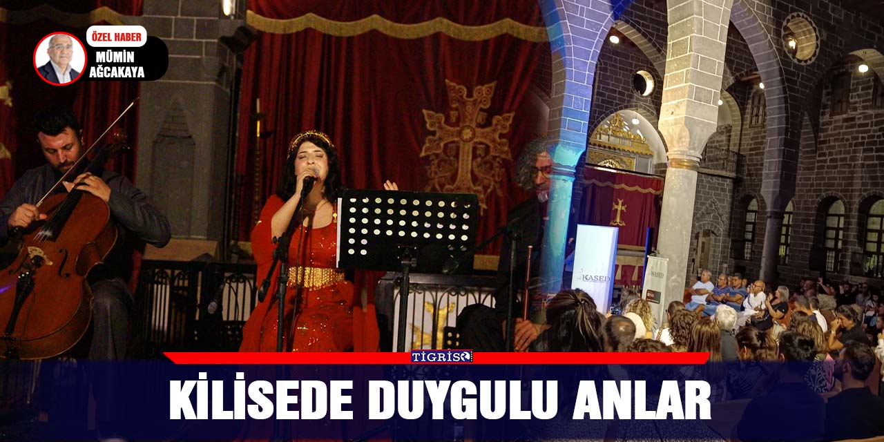 KİLİSEDE DUYGULU ANLAR