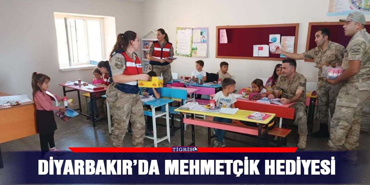 Diyarbakır’da Mehmetçik hediyesi