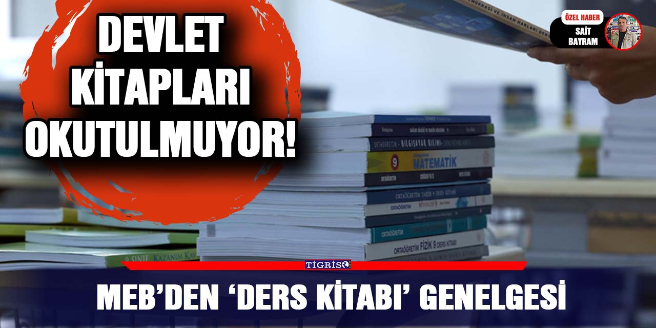 MEB’den ‘Ders kitabı’ genelgesi