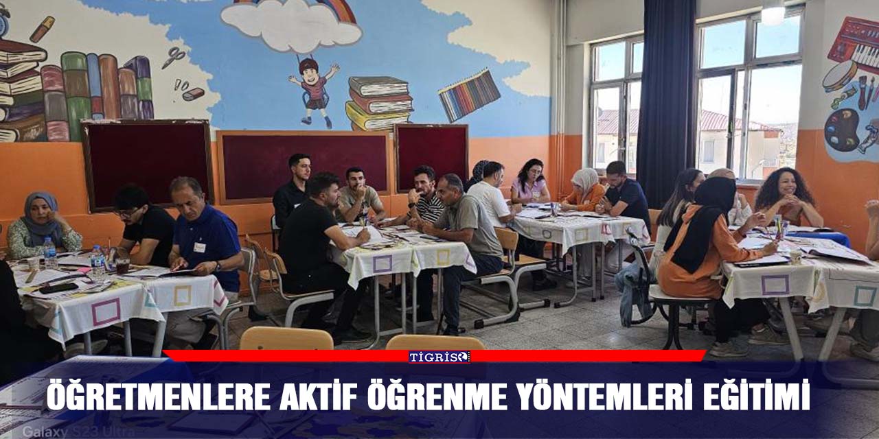 Öğretmenlere aktif öğrenme yöntemleri eğitimi