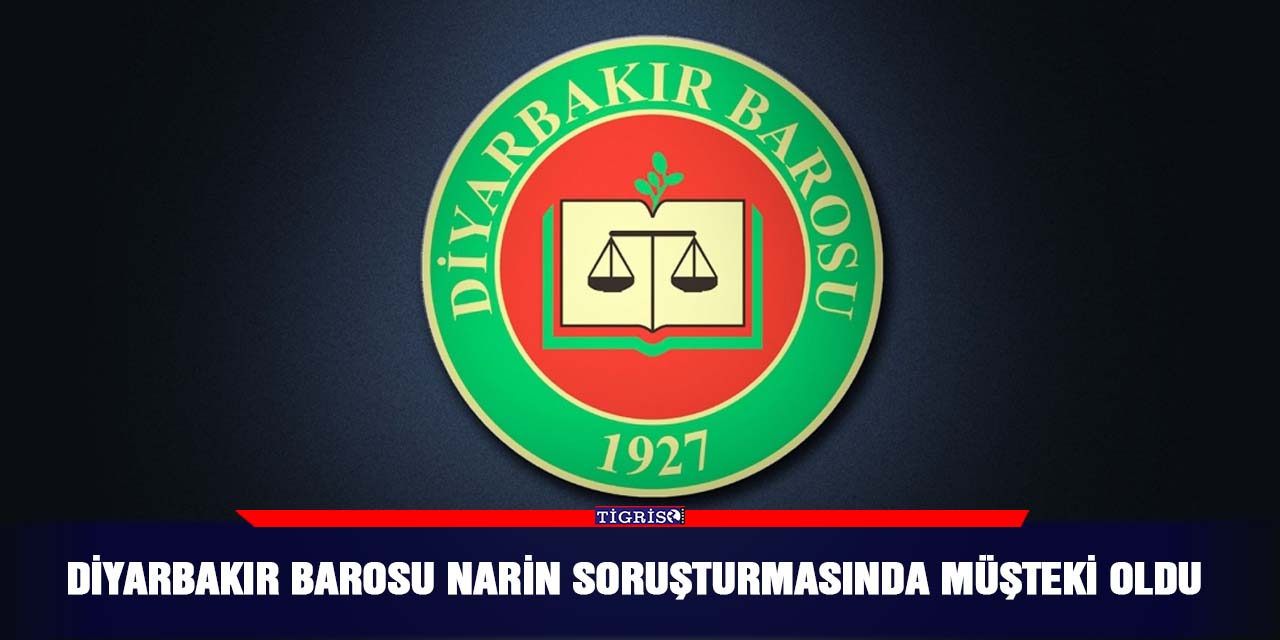 Diyarbakır Barosu Narin soruşturmasında müşteki oldu