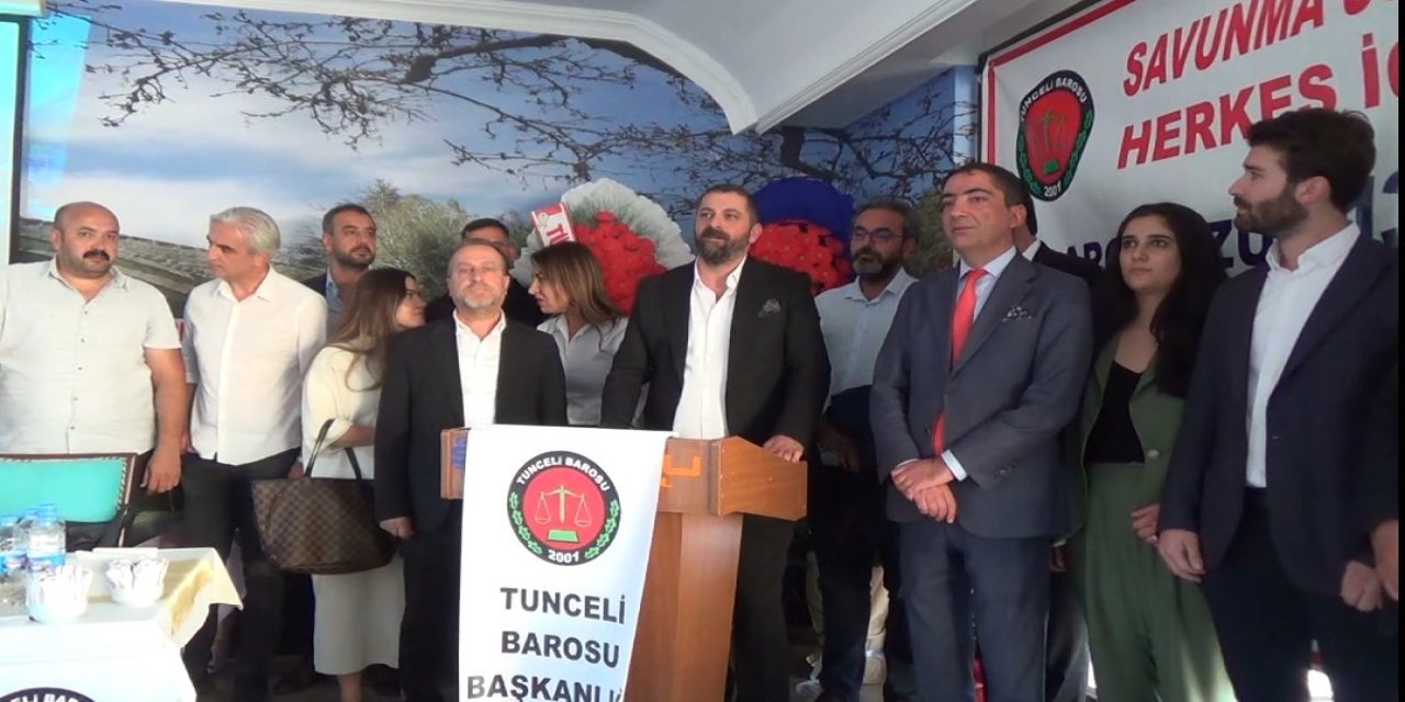 Tunceli Barosu yeni başkanını seçti