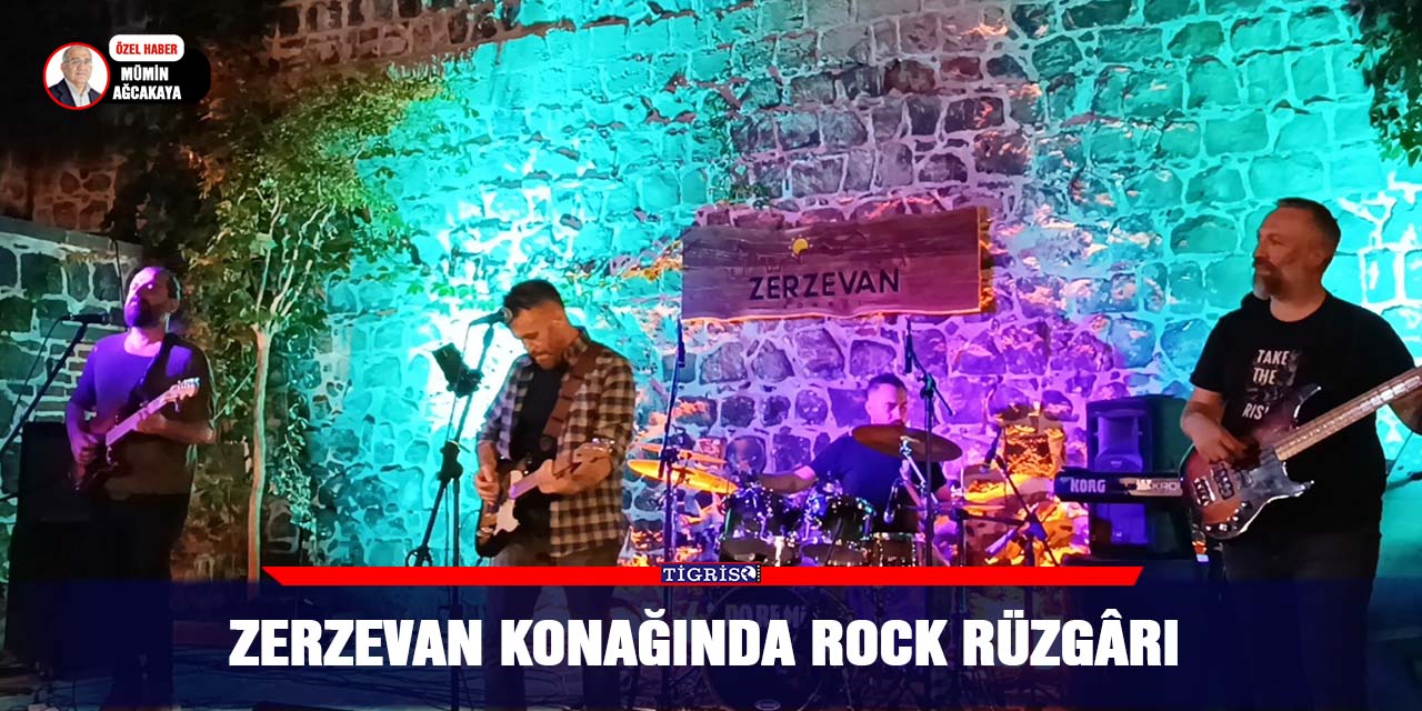 VİDEO - Zerzevan konağında rock rüzgârı