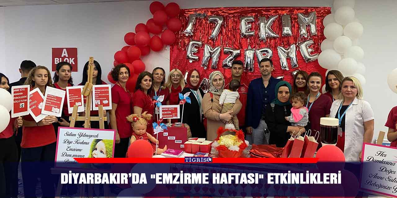 Diyarbakır’da "Emzirme Haftası" etkinlikleri