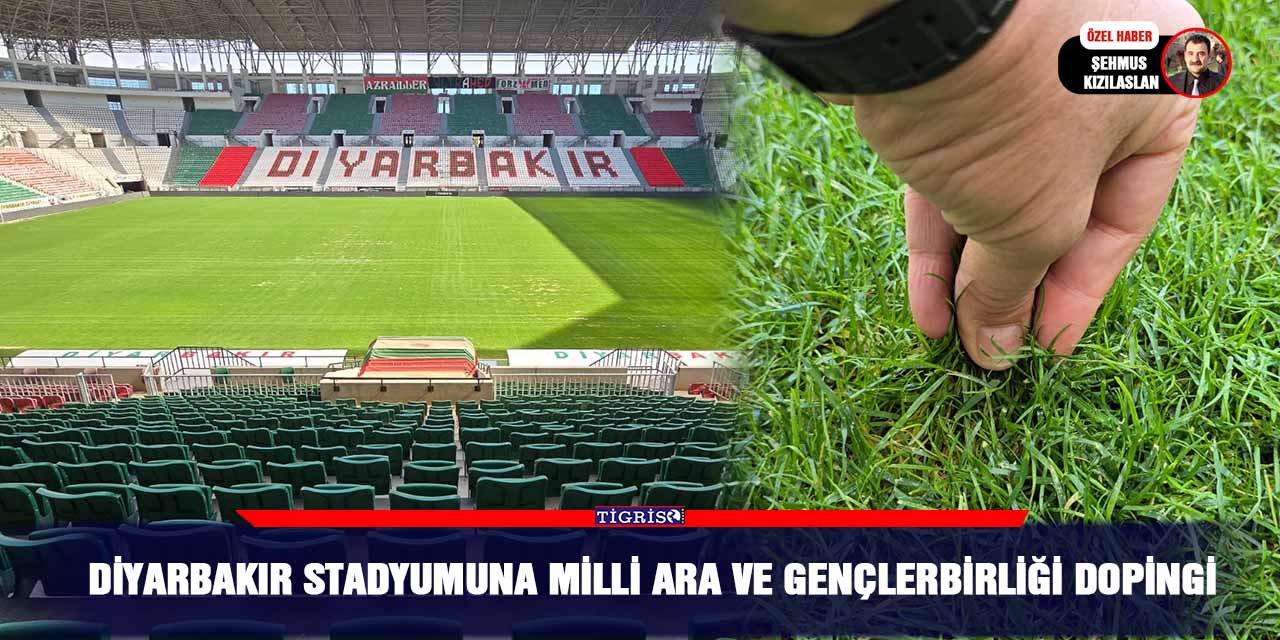 VİDEO - Diyarbakır stadyumuna Milli ara ve Gençlerbirliği dopingi