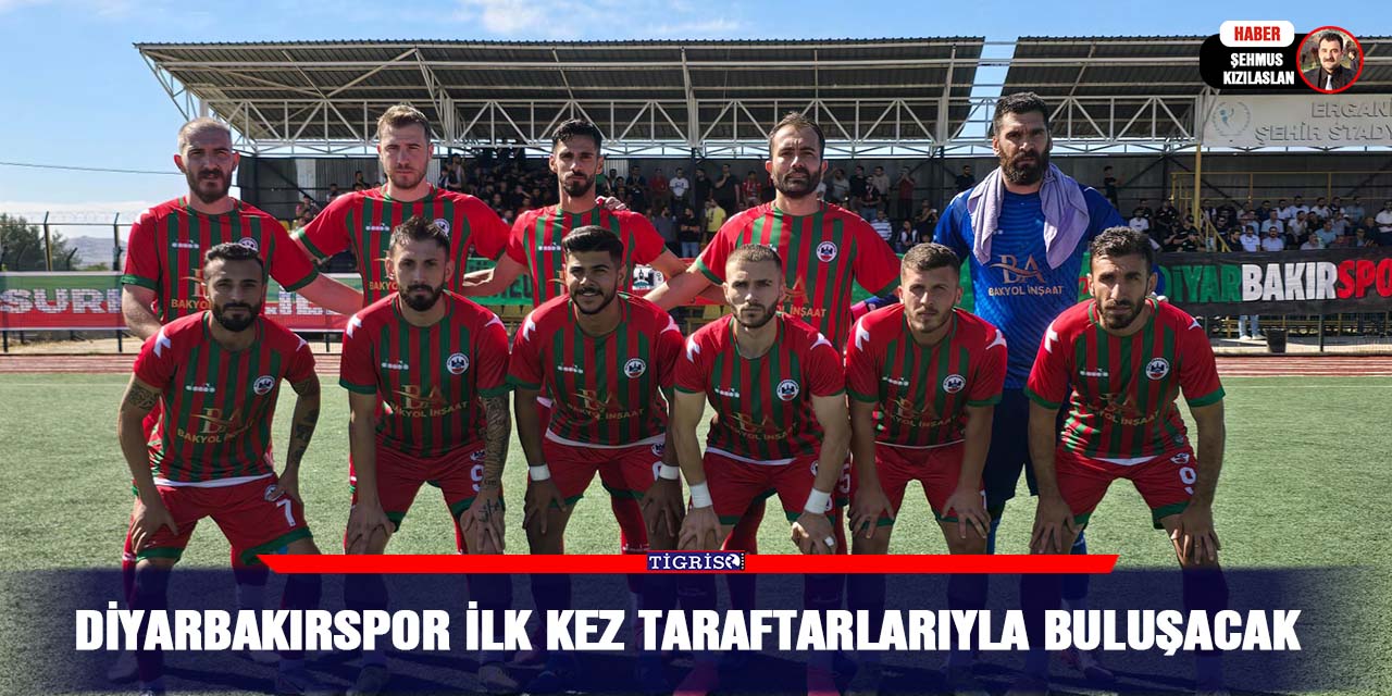 Diyarbakırspor ilk kez taraftarlarıyla buluşacak