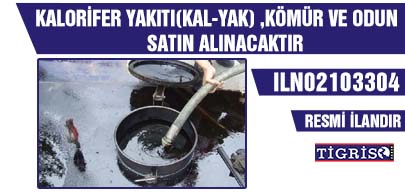 KALORİFER YAKITI(KAL-YAK) ,KÖMÜR VE ODUN SATIN ALINACAKTIR